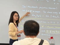 韦东奕帮博士团队解决数学难题让韦东奕连当3天“旁听生”！34岁女教授火了曾攻克困扰一个多世纪的难题