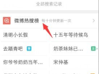 微博怎么看热搜排行榜,教你如何快速查看热搜排行榜